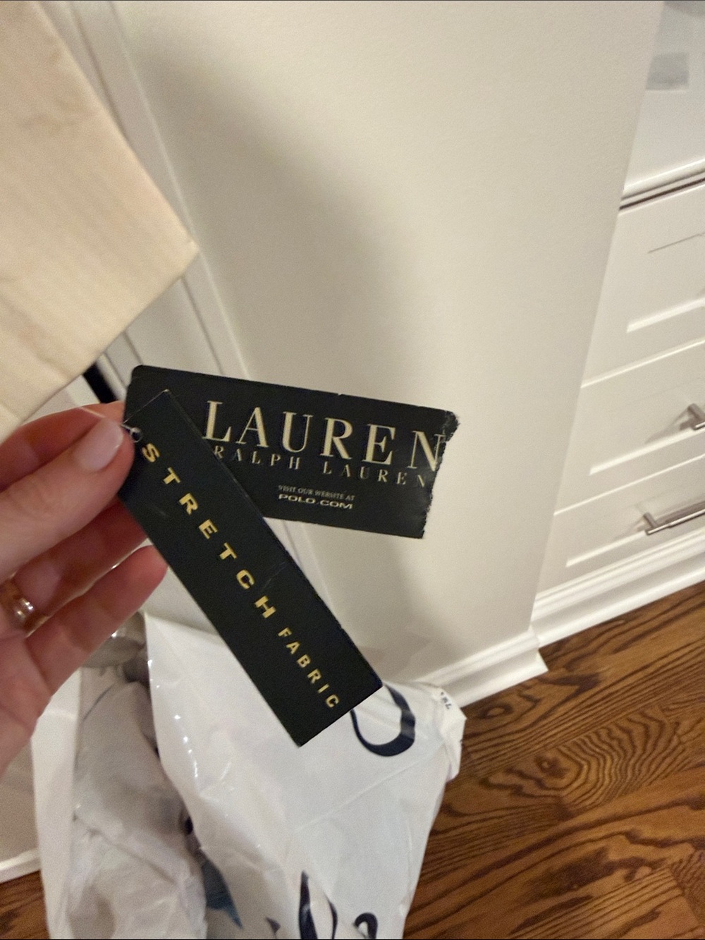 Lauren Ralph Lauren Cream Floral Button-Front Blazer - Picture 3 of 5